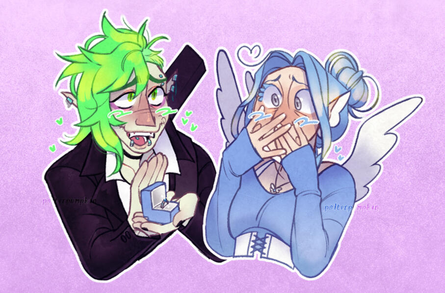all three of these characters belong to